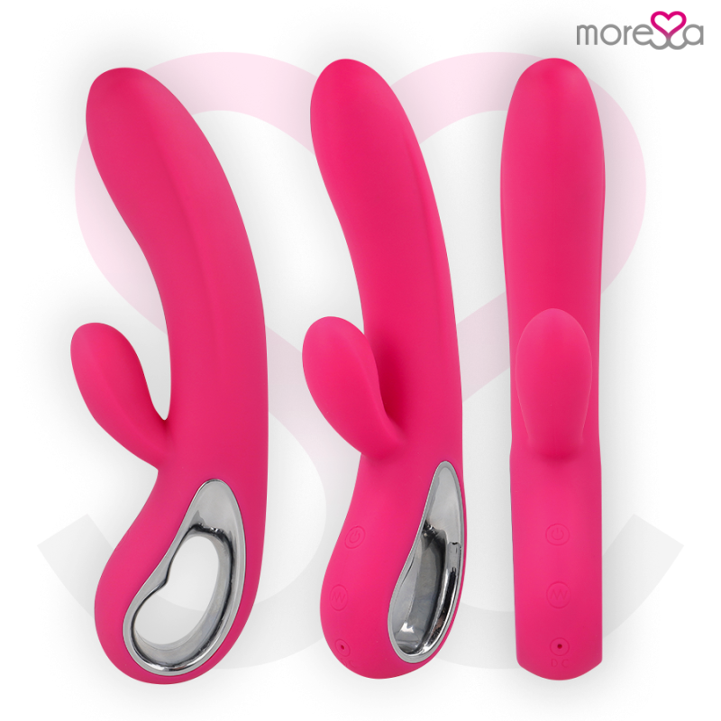 Vibromasseur rabbit rechargeable Troy en silicone premium étanchePoint G vibrant
