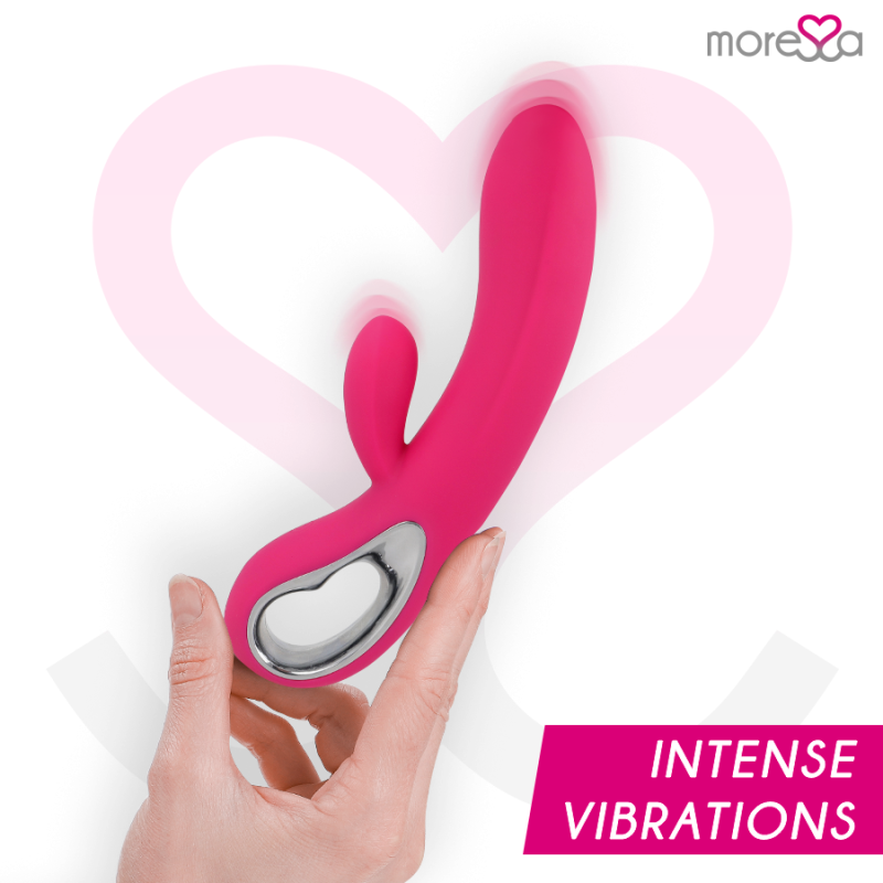 Vibromasseur rabbit rechargeable Troy en silicone premium étanchePoint G vibrant