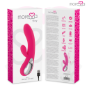 Vibromasseur rabbit rechargeable Troy en silicone premium étanchePoint G vibrant
