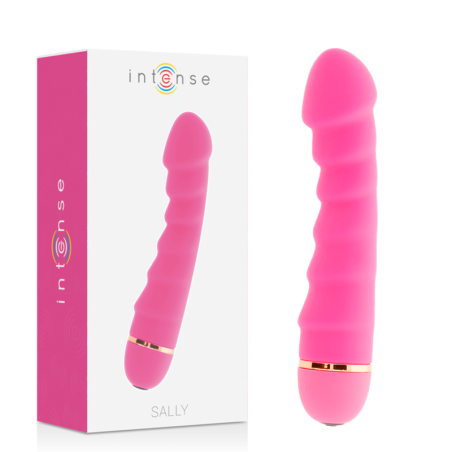 Vibratore punto G in silicone rosa Sally Intense 20 velocità impermeabilePunto G vibrante