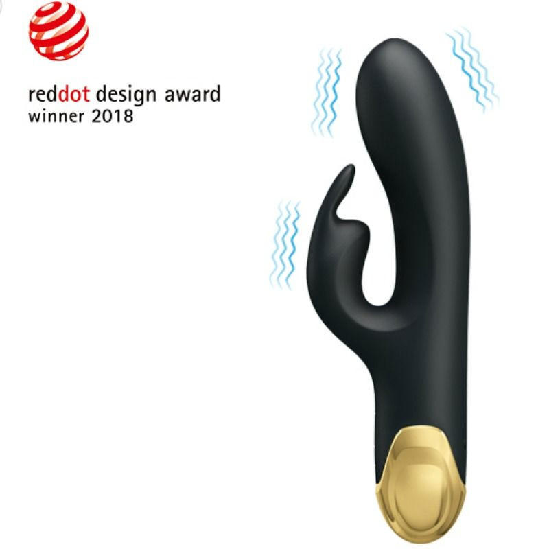 Vibromasseur double stimulation Pretty Love Smart Double PleasurePoint G vibrant