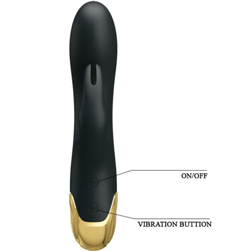 Vibromasseur double stimulation Pretty Love Smart Double PleasurePoint G vibrant