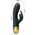 Vibromasseur double stimulation Pretty Love Smart Double PleasurePoint G vibrant
