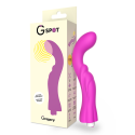 Vibratore punto G ricaricabile Gregory in silicone medicale violaPunto G vibrante