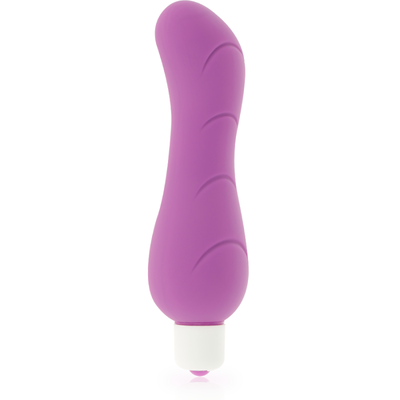 Dolce Vita purple silicone G-spot vibrator, waterproof, 7 modesG Spot vibrant