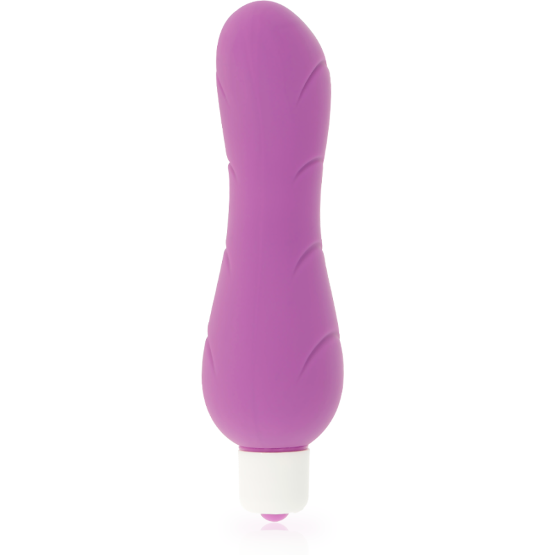 Vibratore punto G in silicone viola Dolce Vita, 7 modalità impermeabilePunto G vibrante