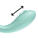 Vibratore punto G Satisfyer Rrrrolling Pleasure verde con sferaPunto G vibrante