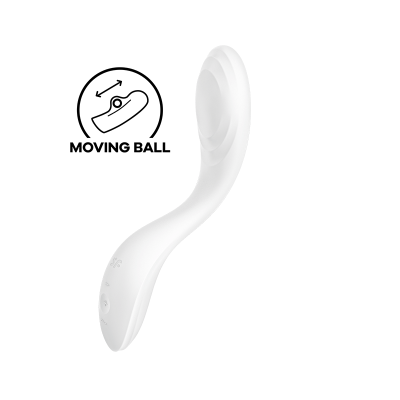 Satisfyer Rrrrolling Pleasure G-Punkt-Vibrator grün mit KugelPunkt G lebendig
