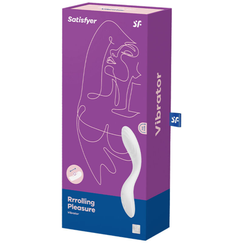 Satisfyer Rrrrolling Pleasure G-Punkt-Vibrator grün mit KugelPunkt G lebendig