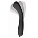 Vibrador ponto G flexível Je Joue Juno Flex preto recarregávelPonto G vibrante