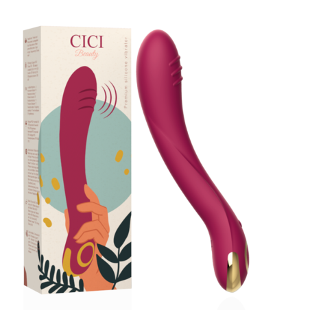 Flexibler Silikon-G-Punkt-Vibrator Cici Beauty Premium IPX7Punkt G lebendig