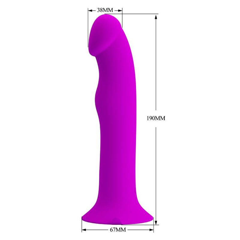 Purple suction vibrator Pretty Love Murray for G-spotG Spot vibrant