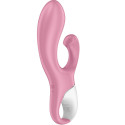 Vibromasseur rabbit gonflable Satisfyer Air Pump Bunny 2 rosePoint G vibrant