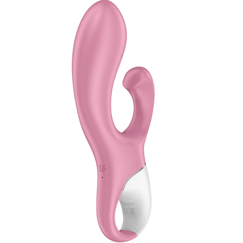 Vibromasseur rabbit gonflable Satisfyer Air Pump Bunny 2 rosePoint G vibrant