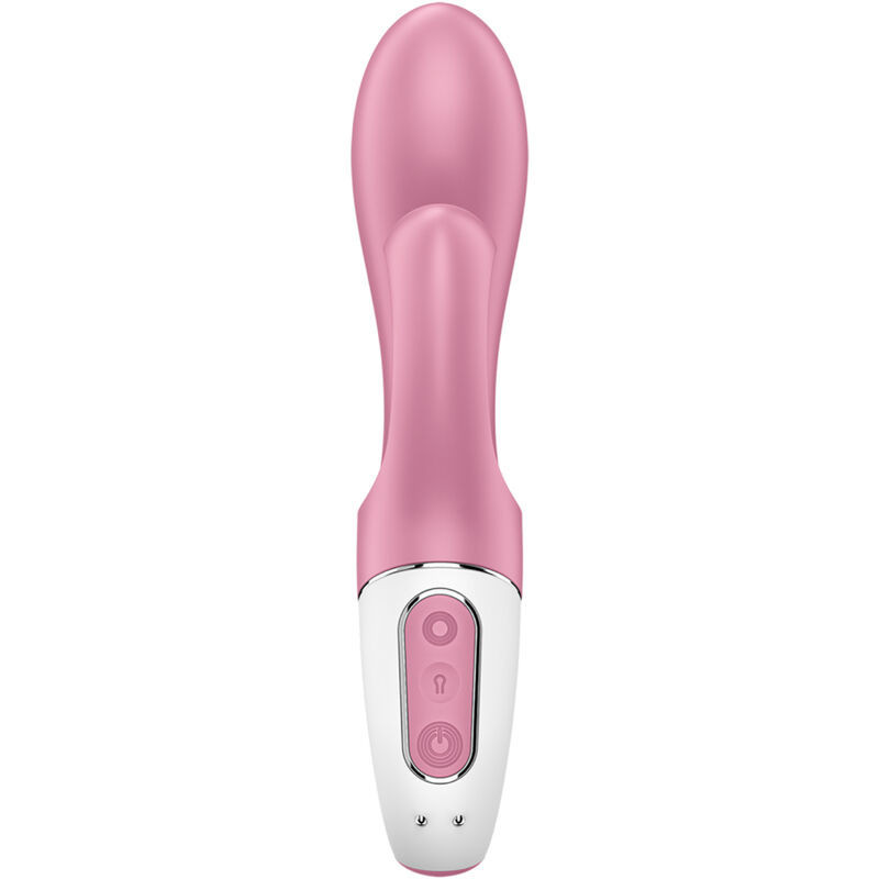 Vibromasseur rabbit gonflable Satisfyer Air Pump Bunny 2 rosePoint G vibrant