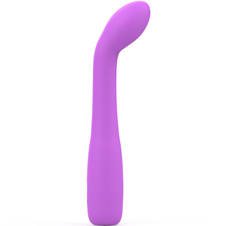 Vibromasseur chauffant rechargeable en silicone lavande Bgee HeatPoint G vibrant