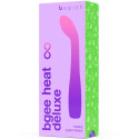 Vibromasseur chauffant rechargeable en silicone lavande Bgee HeatPoint G vibrant