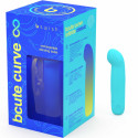 Vibrador punto G Bcute Curve Infinity Blue recargable siliconaPunto G vibrante