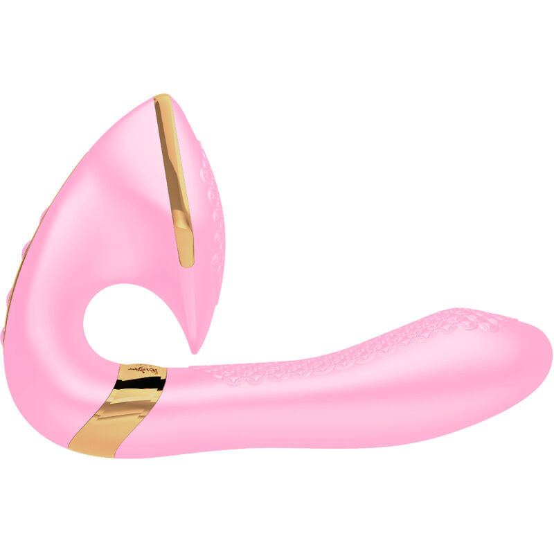 Stimulateur intime rechargeable SOYO Shunga rose, 10 modes IPX7Point G vibrant