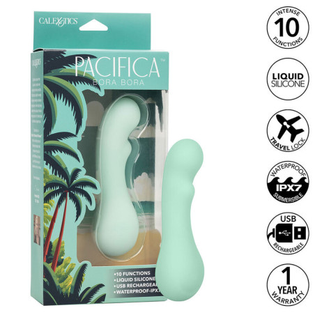 Estimulador punto G impermeable Pacifica Bora Bora 10 modos USBPunto G vibrante