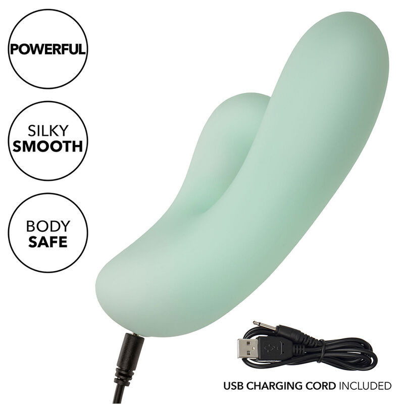 Vibrador punto G impermeable Pacifica Fiji con doble motorPunto G vibrante