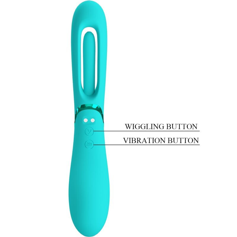 Vibratore punto G Romance Lexie MC63 in silicone rosa, 7 modiPunto G vibrante