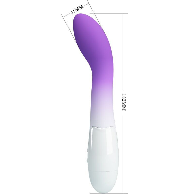 Mini vibrador punto G JOUPIE Fun Factory magenta silicona IPX7Punto G vibrante