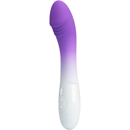 Dildo punto G compacto de silicona negra con ventosa The Boss StubPunto G vibrante