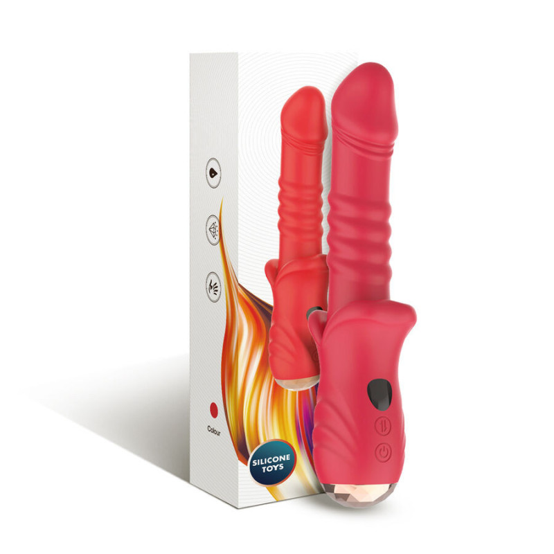 Fun Factory Diva Dolphin G-spot vibrator black, precise curveG Spot vibrant