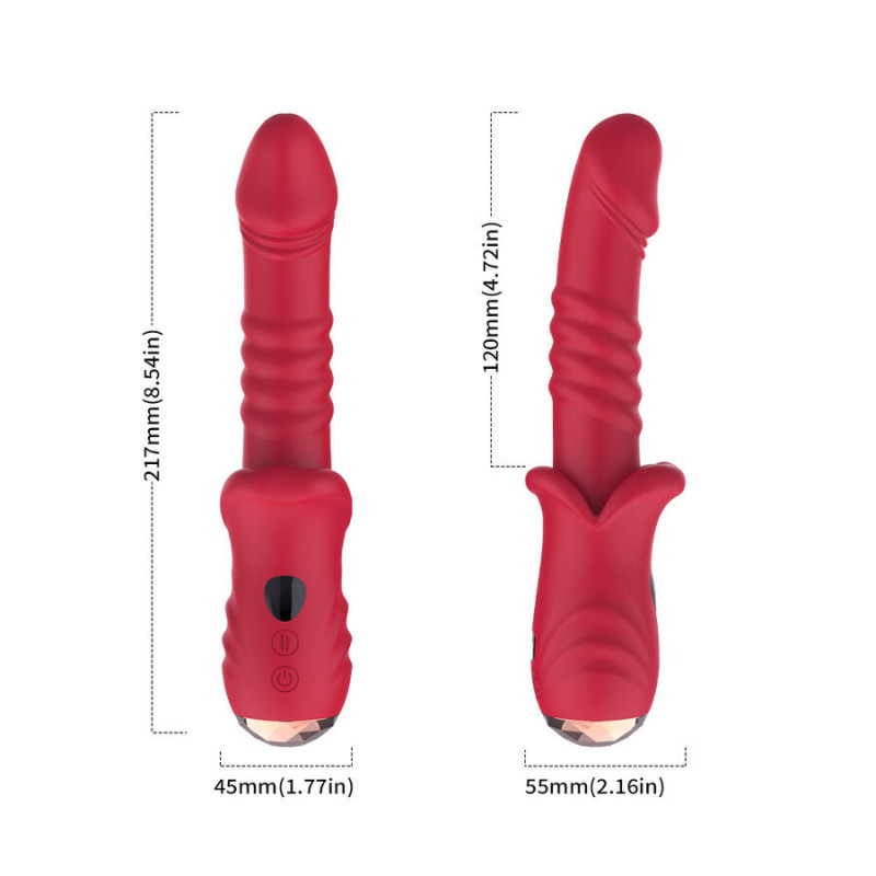 Fun Factory Diva Dolphin G-spot vibrator black, precise curveG Spot vibrant