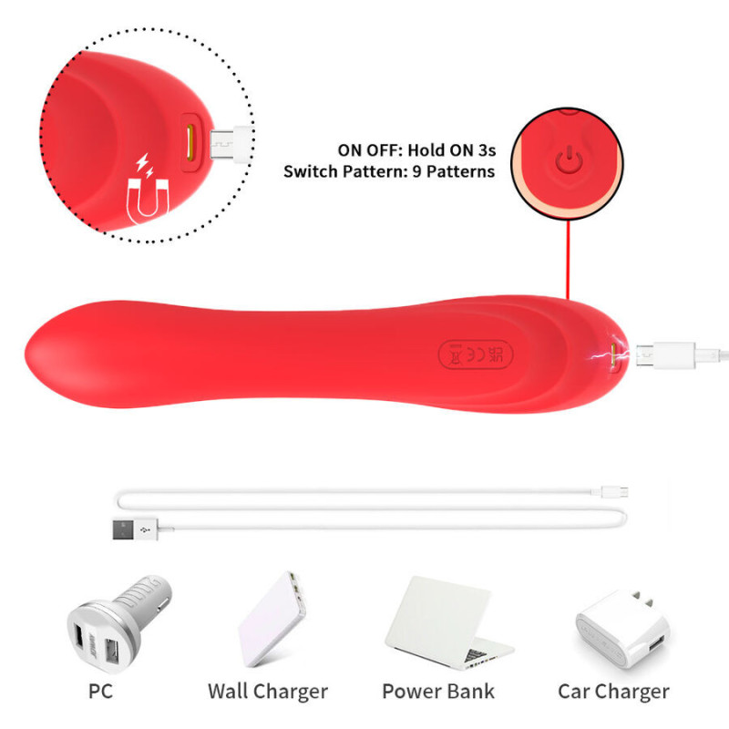 G-Punkt-Vibrator XL Big Boss aus violettem Silikon FUN FACTORYPunkt G lebendig