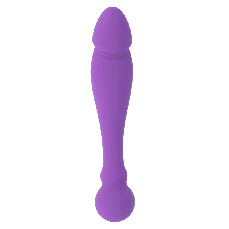 Rick Pink Silicone Double-Ended Anal & Vaginal StimulatorSpot G non vibrant