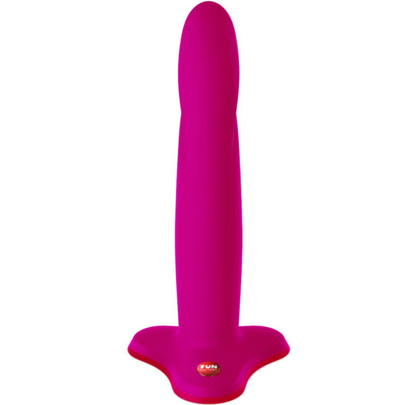 Flexible G-spot dildo Fun Factory Limba Flex M magentaSpot G non vibrant