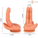 Leela Intense estimulador ponto G flexível com ventosa 12,6 cmPonto G não vibrante