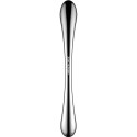 Dildo duplo em aço inox Satisfyer Cosmic Crest 1Ponto G não vibrante