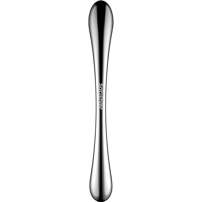 Satisfyer Cosmic Crest 1 Stainless Steel Double-Ended DildoSpot G non vibrant