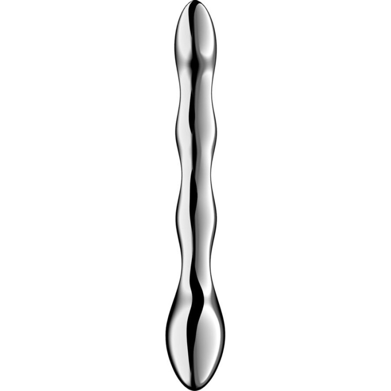 Dildo doppia estremità in acciaio Satisfyer Cosmic Crest 2Punto G non vibrante