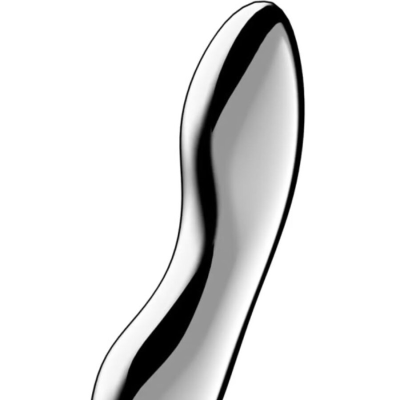 Dildo doppia estremità in acciaio Satisfyer Cosmic Crest 2Punto G non vibrante