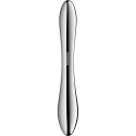 Dildo duplo em aço inox Pure Gravity 1 SatisfyerPonto G não vibrante