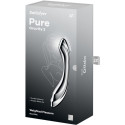 Pure Gravity 2 Satisfyer Edelstahl-DoppeldildoPunkt G nicht lebendig