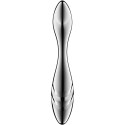 Satisfyer Pure Gravity 3 stainless steel double-ended dildoSpot G non vibrant