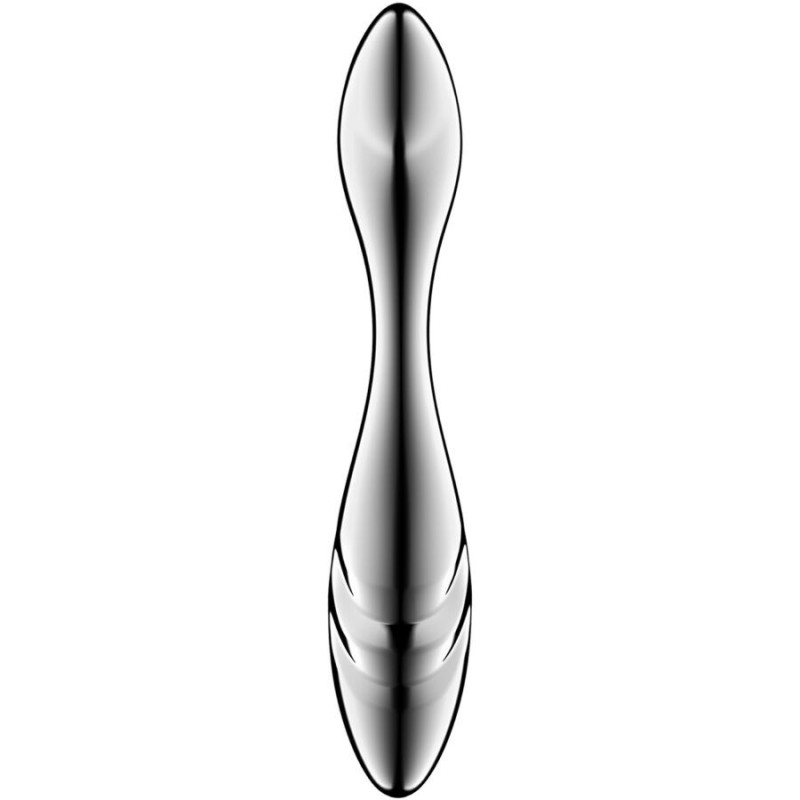 Satisfyer Pure Gravity 3 Edelstahl-DoppeldildoPunkt G nicht lebendig