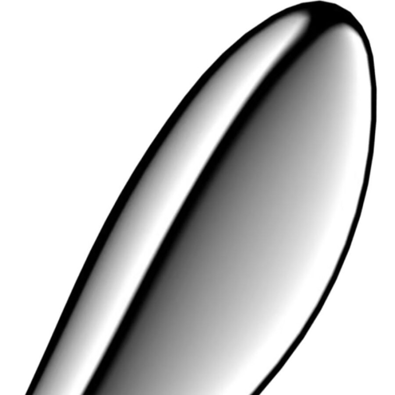 Dildo doble de acero inoxidable Star Force 3 SatisfyerPunto G no vibrante