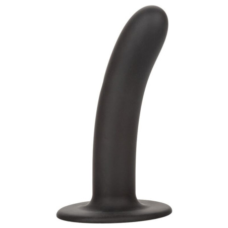 Gode silicone lisse 15,3 cm compatible harnais avec ventousePoint G non vibrant