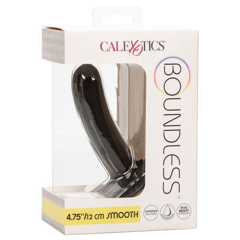 Dildo liso de silicona 12 cm compatible con arnés y ventosaPunto G no vibrante