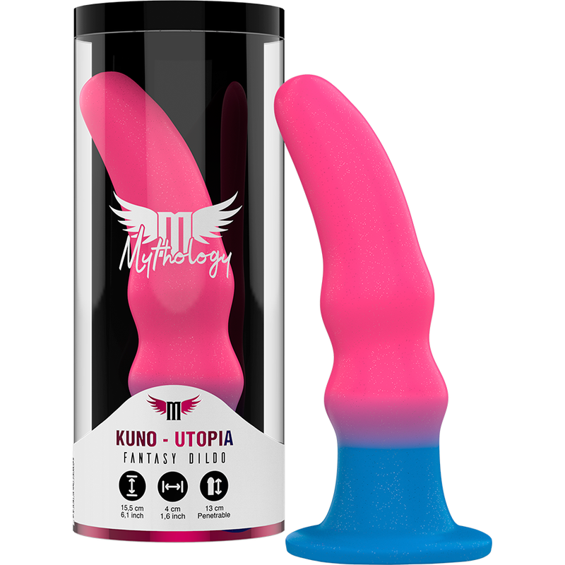 Mythology Kuno Utopia DuoTone M anal dildo in siliconeSpot G non vibrant