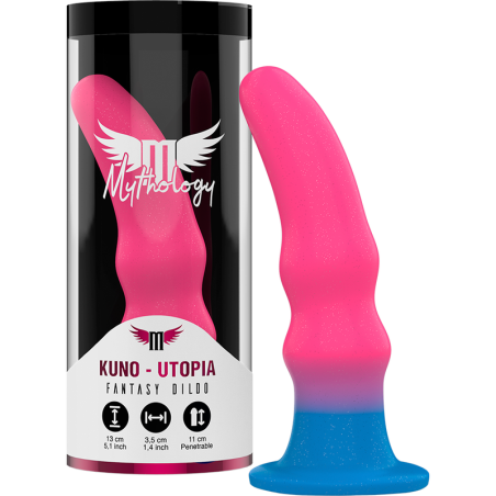 Dildo fantasy in silicone Mythology Kuno Utopia S 13 cmPunto G non vibrante