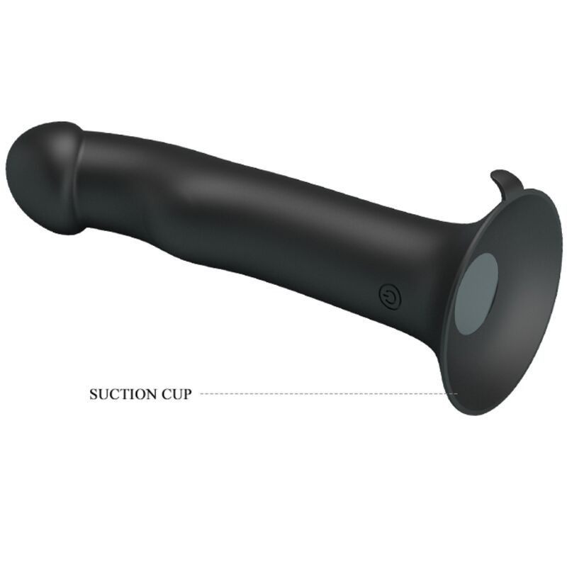 Vibrador clitoriano com sucção Pretty Love Murray preto USBPonto G não vibrante