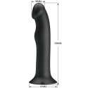 Vibromasseur clitoridien à suction Pretty Love Murray noir USBPoint G non vibrant