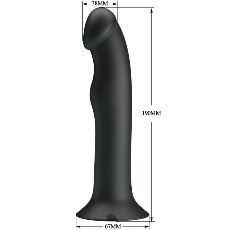 Vibromasseur clitoridien à suction Pretty Love Murray noir USBPoint G non vibrant